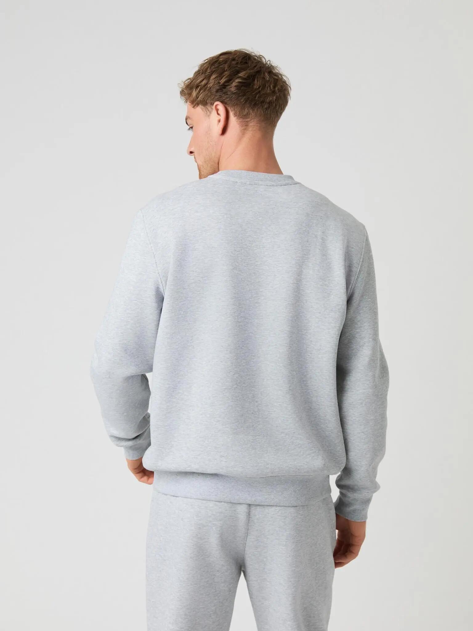 bjorn_borg CENTRE SWEATSHIRT homem LIGHT GREY MELANGE 2/5