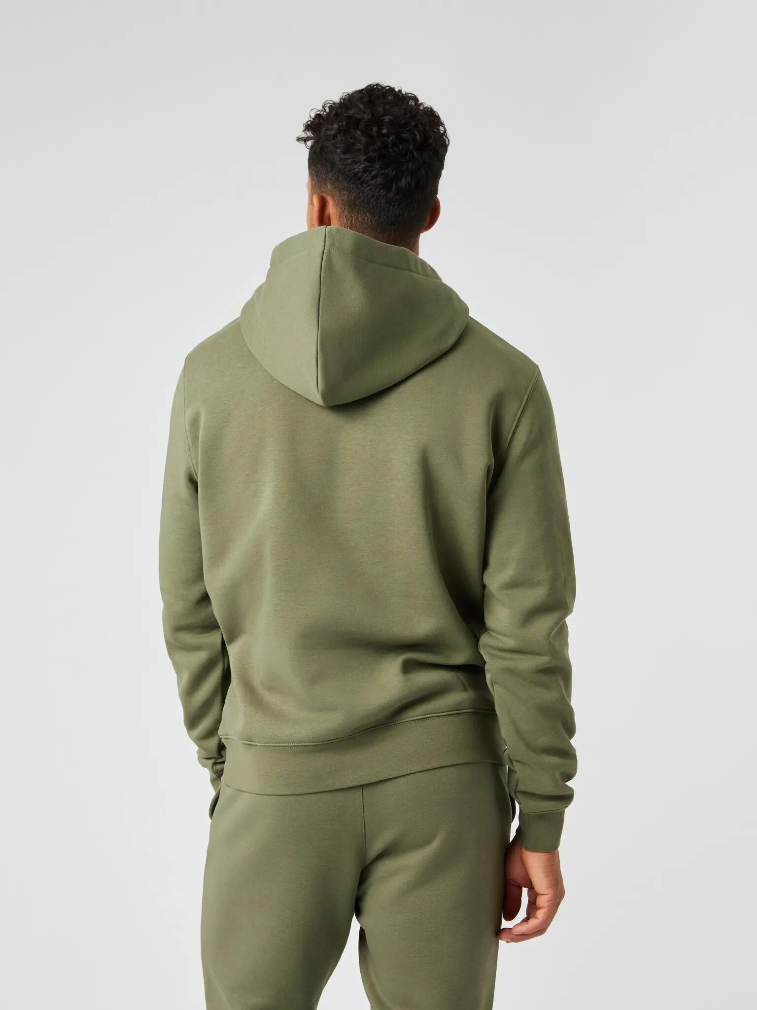 bjorn_borg CENTRE HOODIE em DUSTY OLIVE 2/3