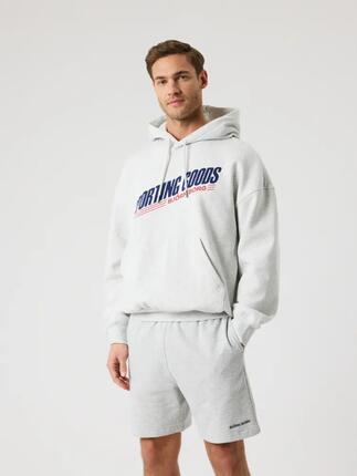bjorn_borg BORG OVERSIZED HOODIE ULTRA LIGHT GREY MELANGE