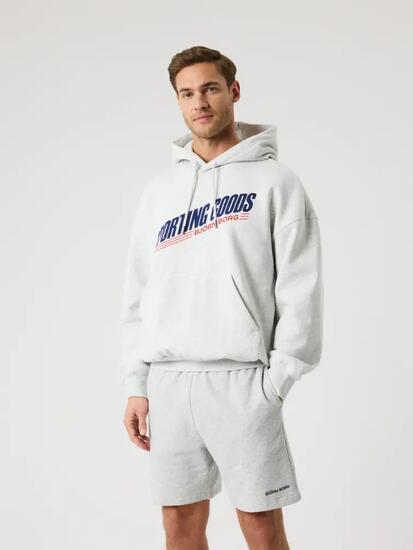 bjorn_borg BORG OVERSIZED HOODIE ULTRA LIGHT GREY MELANGE
