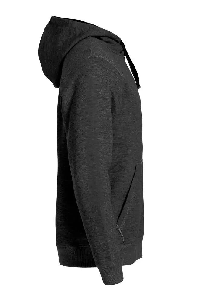 clique Classic Hoody – felpa con cappuccio melange anthracite 4/4