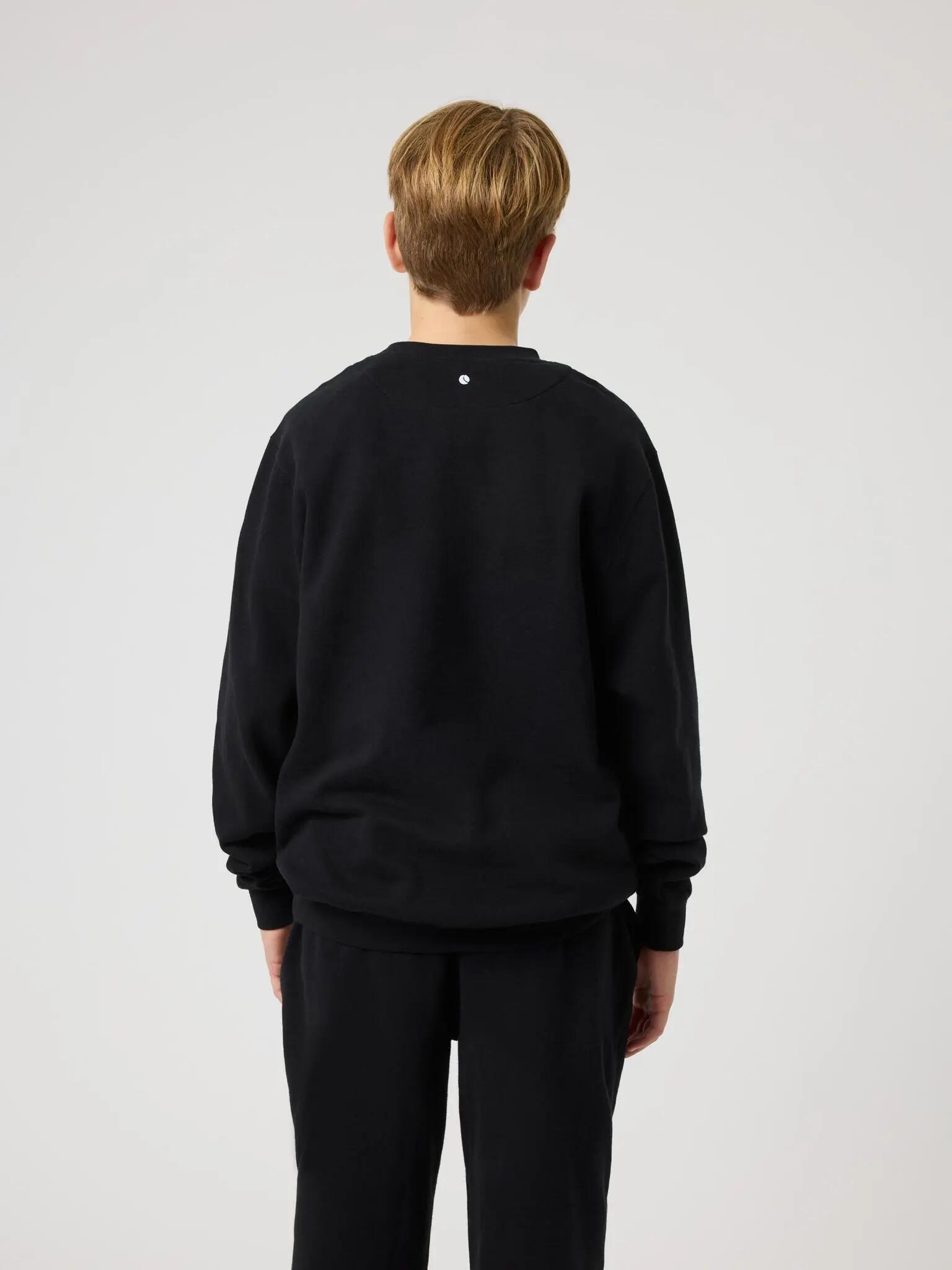 bjorn_borg BORG CLASSIC SWEATSHIRT JUNIOR — BLACK BEAUTY 2/4