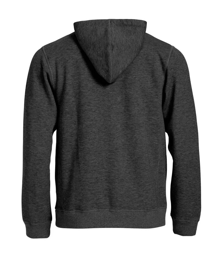 clique Classic Hoody – felpa con cappuccio melange anthracite 2/4