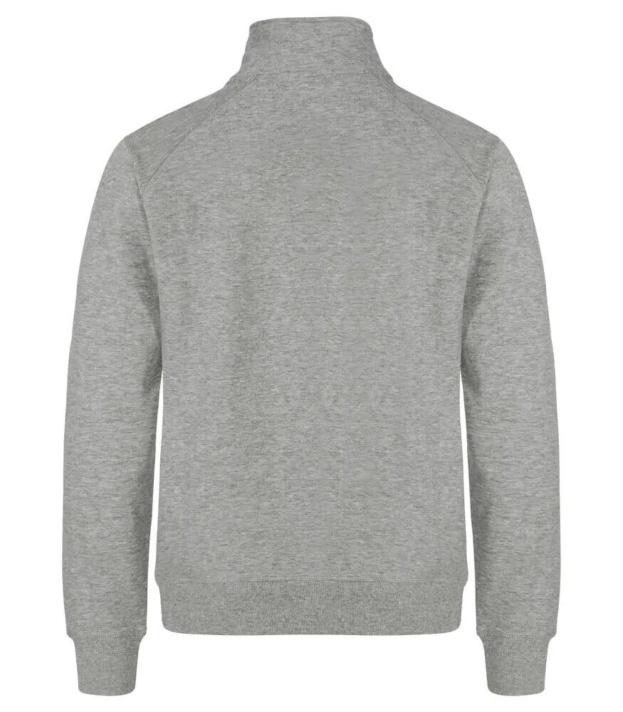 clique Classic Half Zip sweater halve rits grijs gemêleerd 2/4