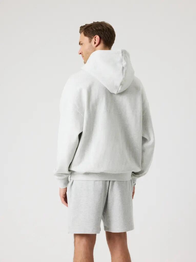 bjorn_borg BORG OVERSIZED HOODIE – ULTRA LIGHT GREY MELANGE 2/5