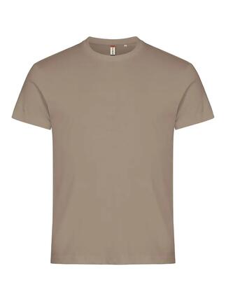 clique Basic-T Herren T-Shirt Slim Fit 100% Baumwolle - caffe latte