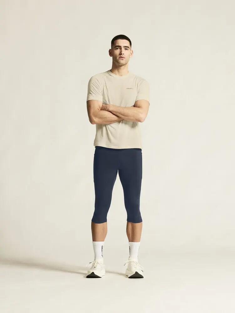 craft Wool SS Tee M maglia manica corta in misto lana Tofu Melange 5/7