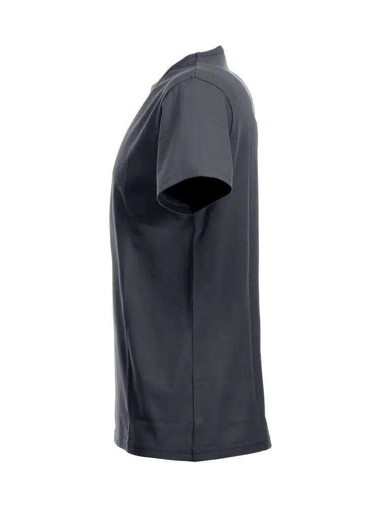 clique Stretch-T para homem em algodão elástico cor anthracite melange 3/4