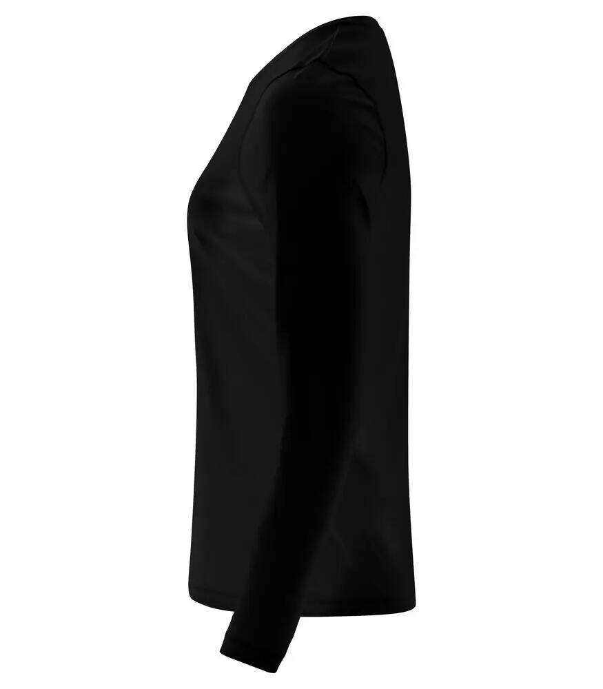 clique Basic Active-T L/S Women – Camiseta manga larga en polyester spun dyed 3/4