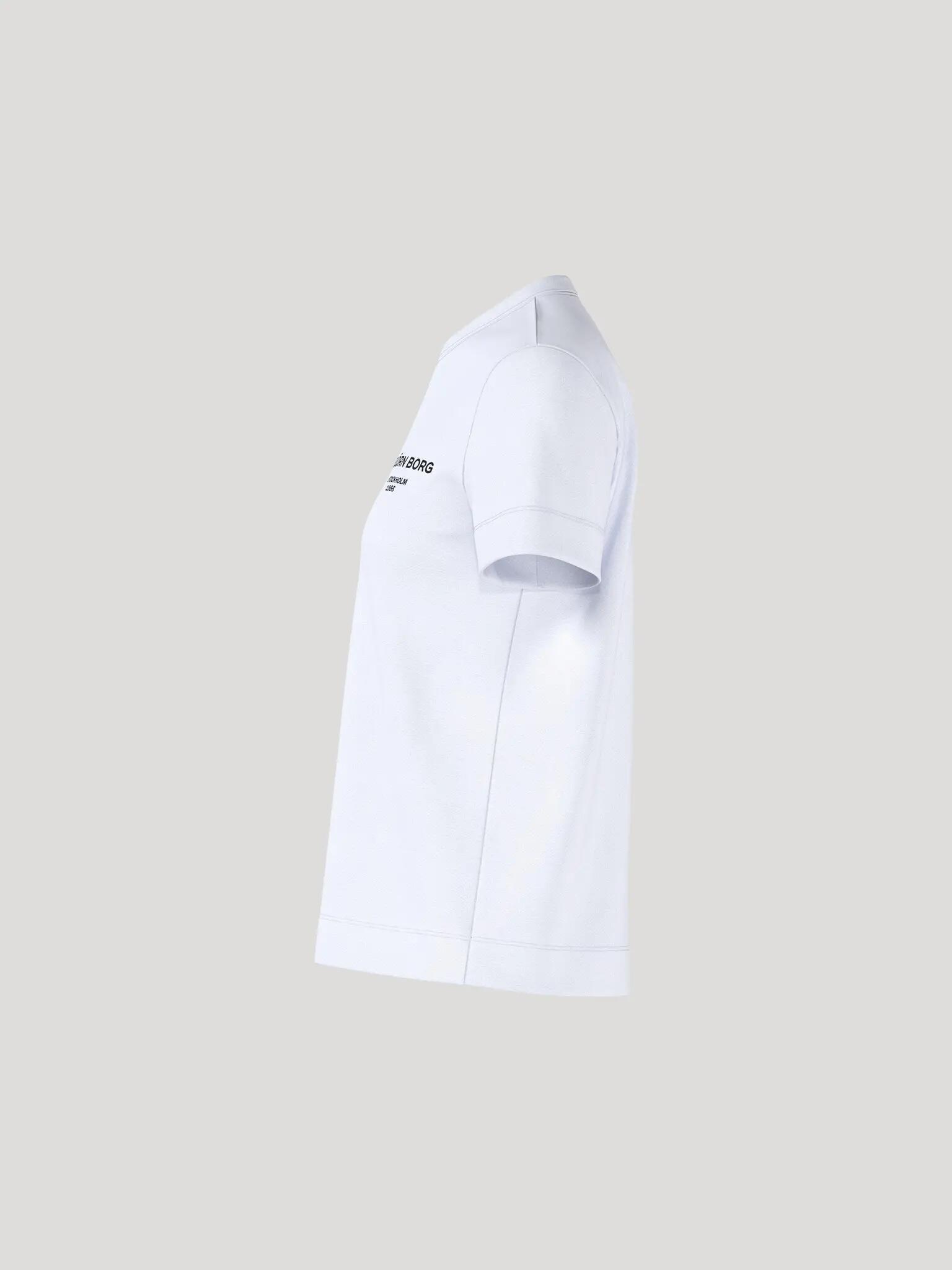bjorn_borg BORG ESSENTIAL 1 T-SHIRT em BRILLIANT WHITE 4/4