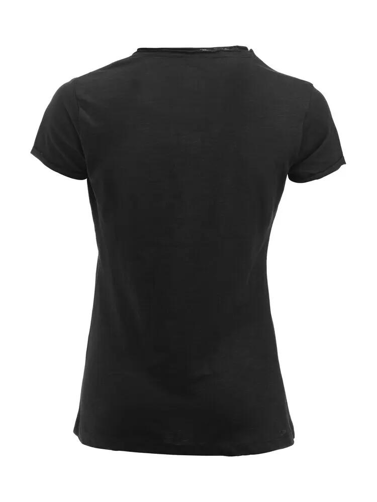 clique Derby-T Women t-shirt moderna em jersey slub 100% algodão 3/5
