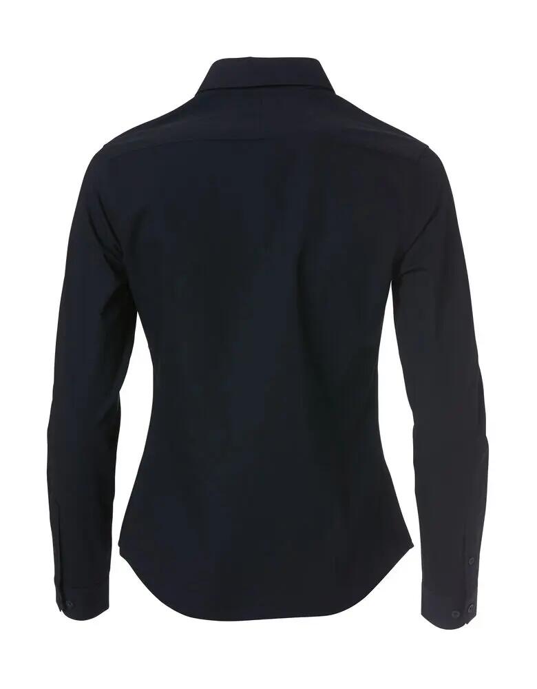 clique Clare - T-shirt manches longues femme en coton, traitement Easy Care 2/4
