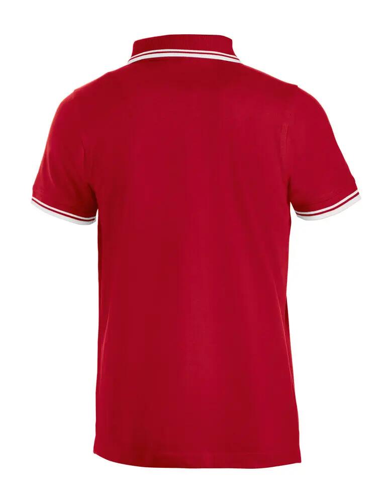 clique Polo Amarillo in cotone pettinato 100% – dettagli collo e polsini a 2/4