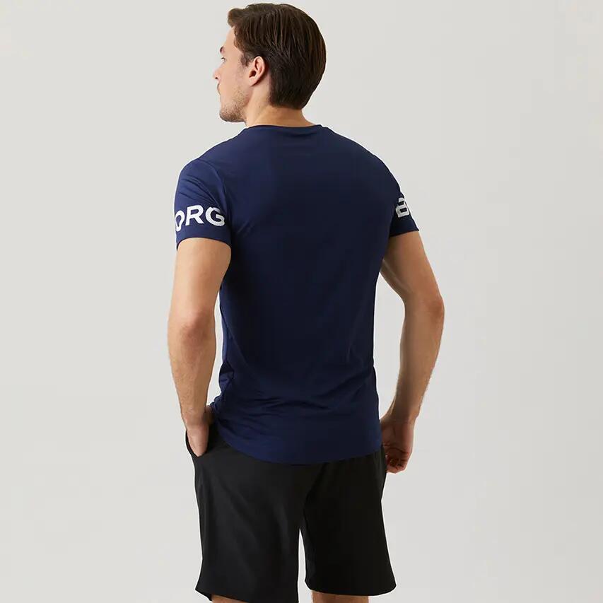 bjorn_borg BORG T-SHIRT PEACOAT 3/5