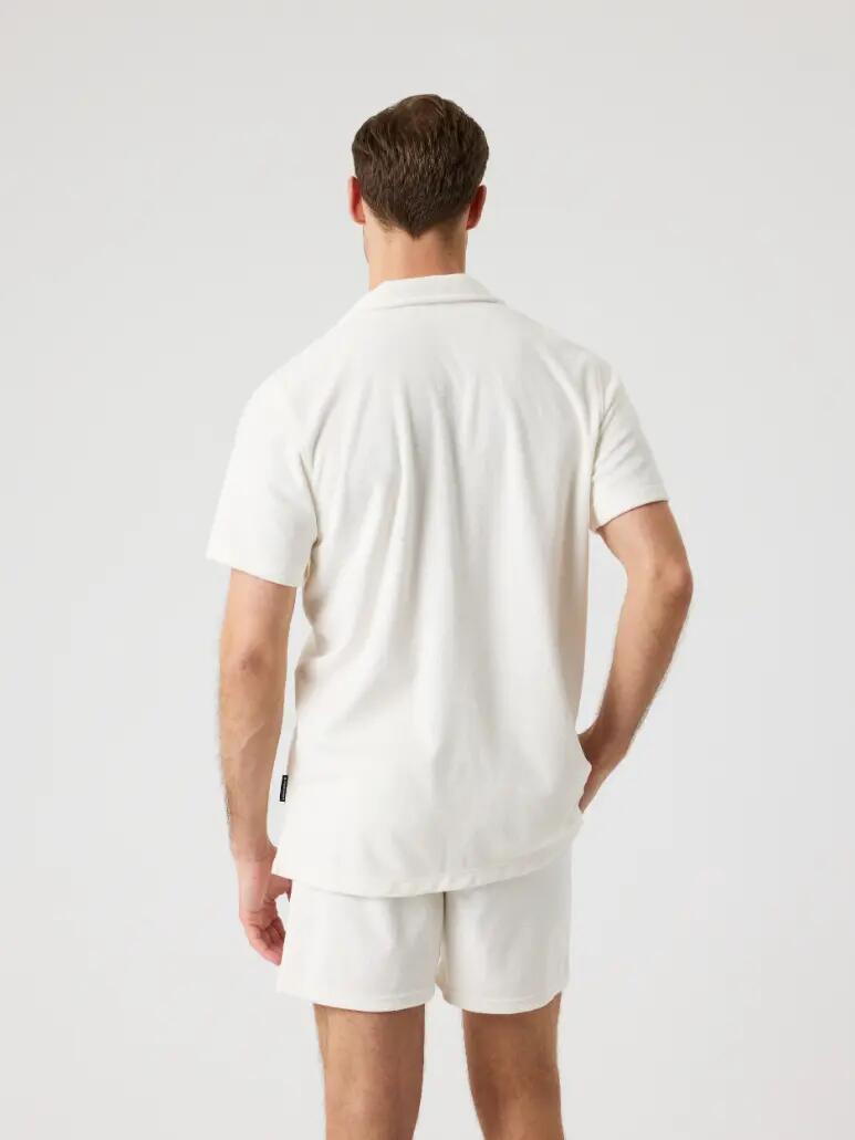 bjorn_borg BORG TOWELING POOL SHIRT couleur TOFU 2/5