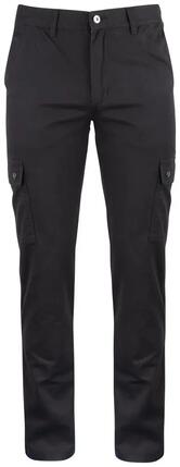 clique Pantalon Cargo en coton 100% - Coupe droite, poches