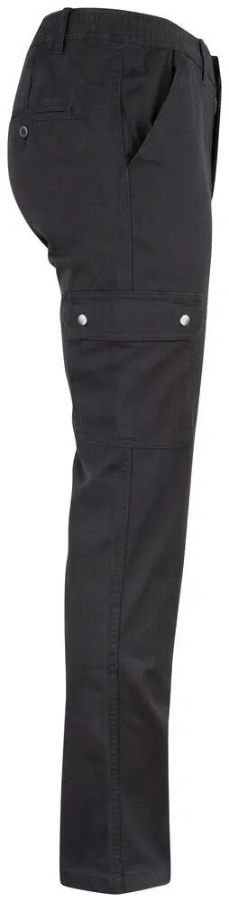 clique Pantalon Cargo en coton 100% - Coupe droite, poches 4/4