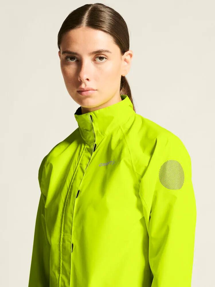 Craft Core Endur Hydro 2 Regenjacke Damen - Neongelb - S 7/7
