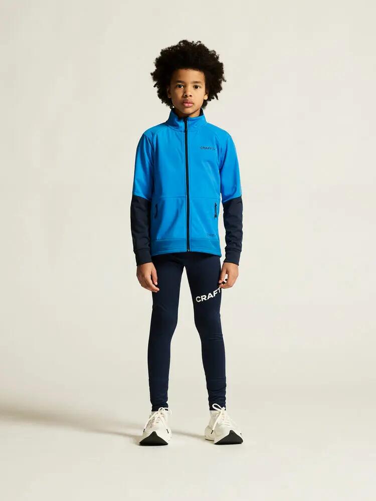 craft Core Warm Jacket Jr – Casaco júnior impermeável e corta‑vento 3/7
