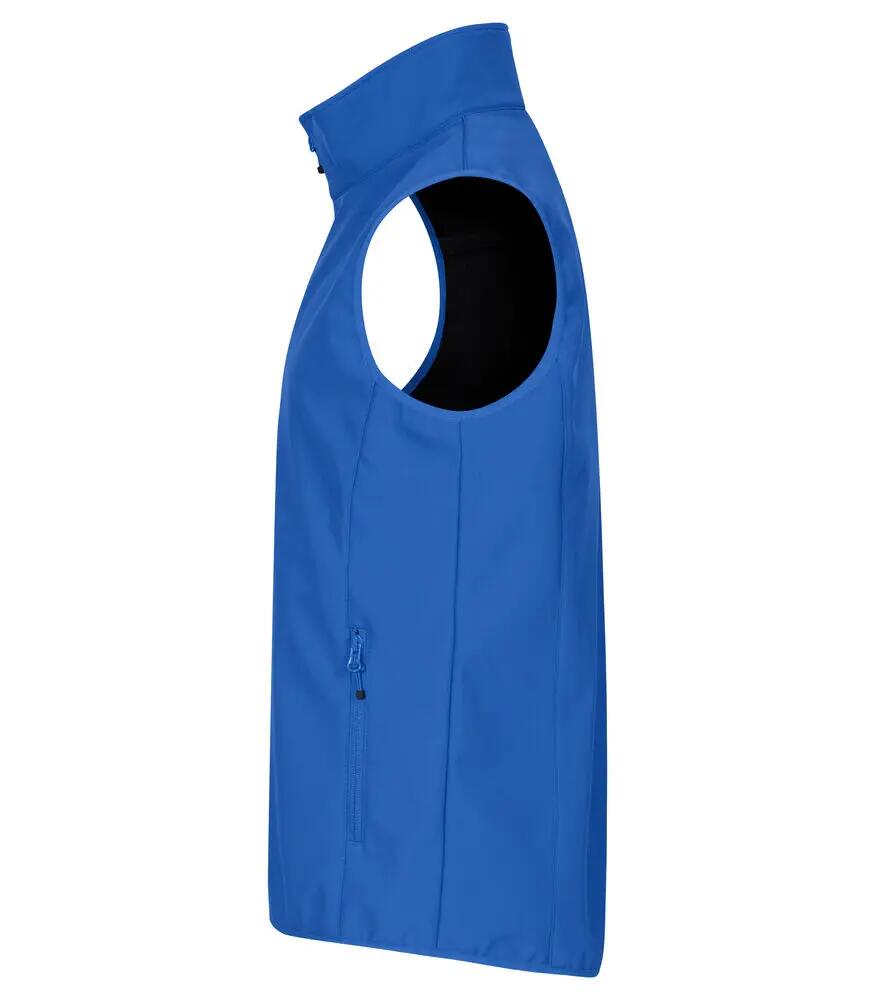 clique Classic Softshell Vest in poliestere riciclato – vestibilità moderna 3/4