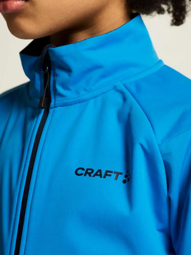 craft Core Warm Jacket Jr – Casaco júnior impermeável e corta‑vento 2/7