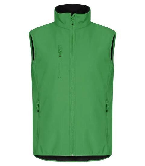 clique Classic Softshell Vest — 3-laags softshell-vest van gerecycled polyester