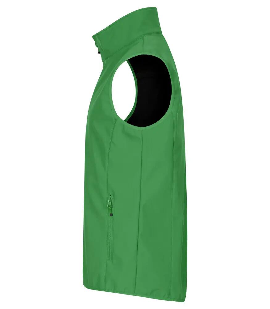 clique Classic Softshell Vest — colete softshell 3 camadas, 96% poliéster 3/4