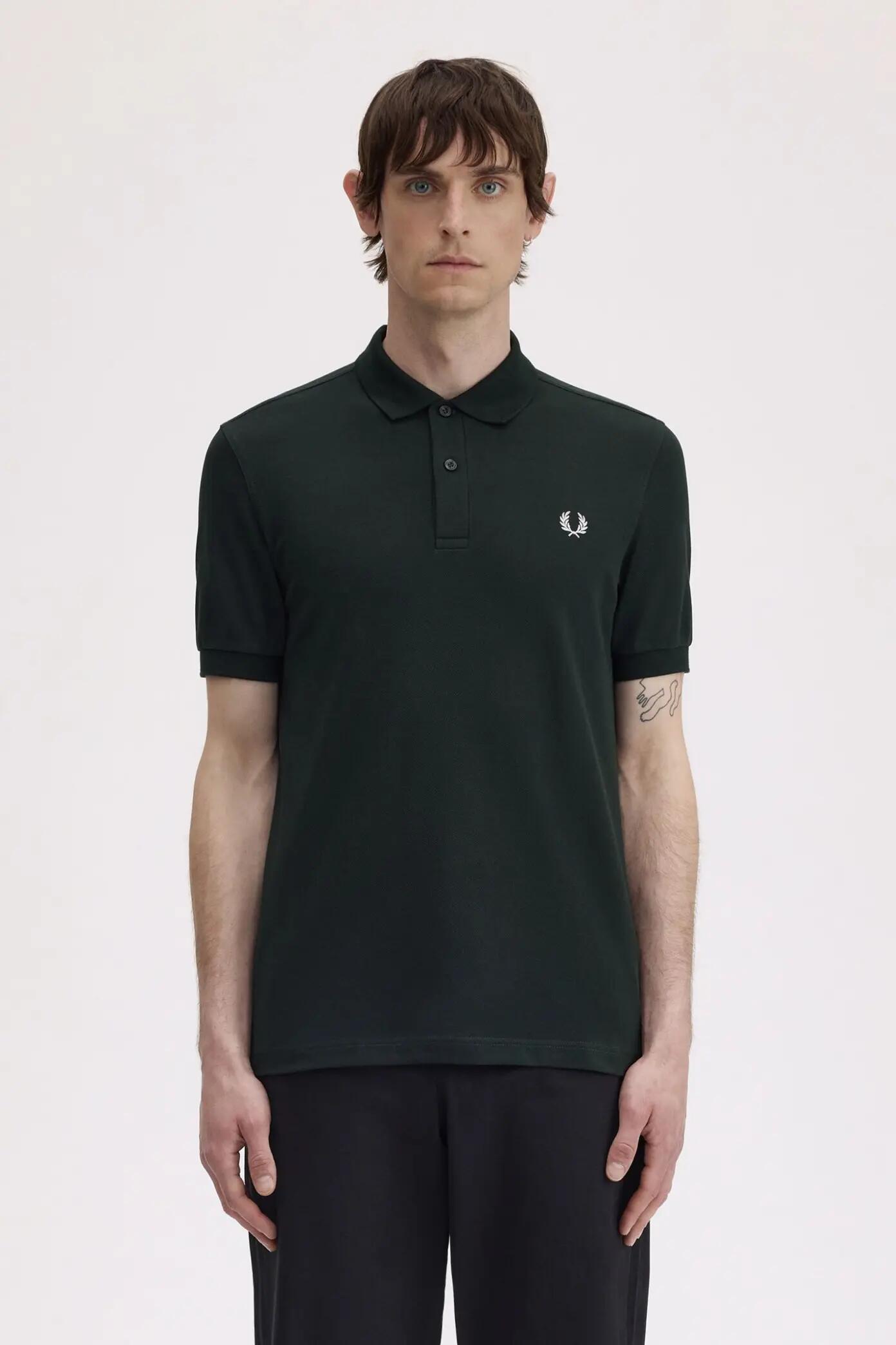 Camisa para Homem Fred Perry Verde. 5/5