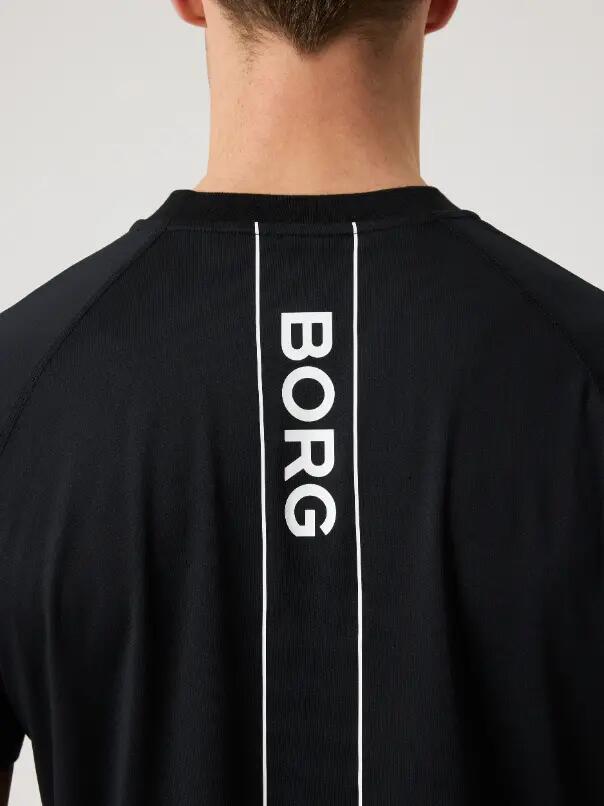 bjorn_borg ACE SPORTS POLO SHIRT preto BLACK BEAUTY 4/5