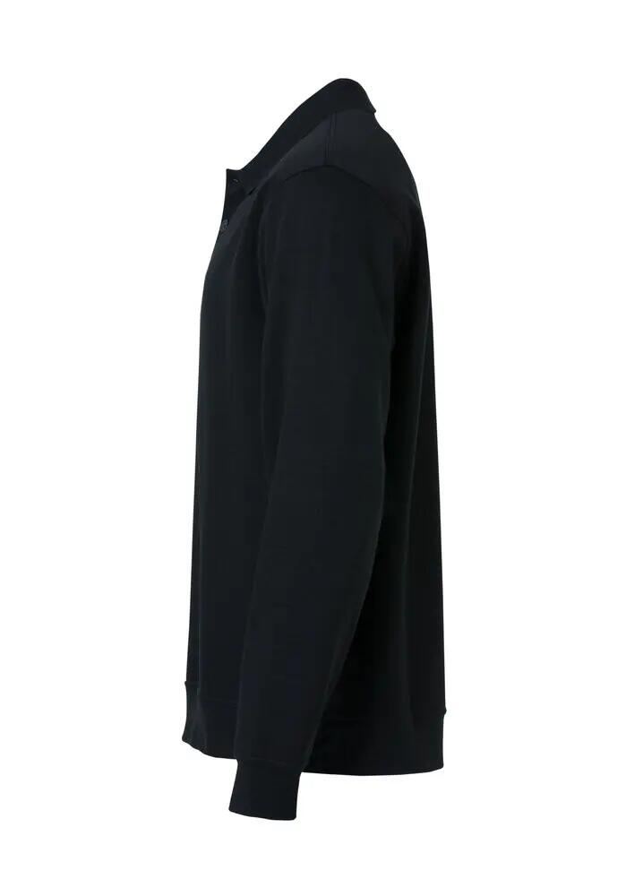 clique Basic Polo Sweater – polokraag, anti-pilling stof 3/4