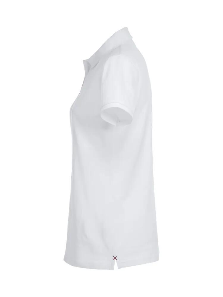 clique Stretch Premium Polo Women — premium stretch poloshirt dames 3/4