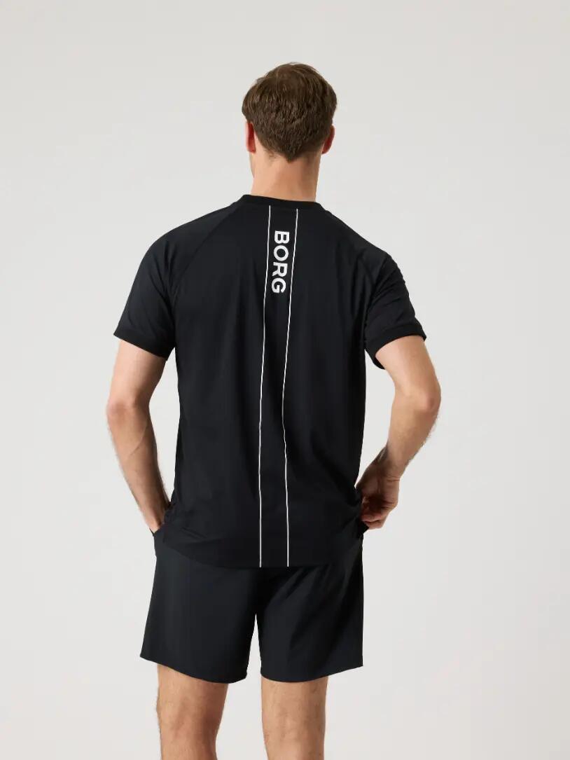 bjorn_borg ACE SPORTS POLO SHIRT preto BLACK BEAUTY 2/5