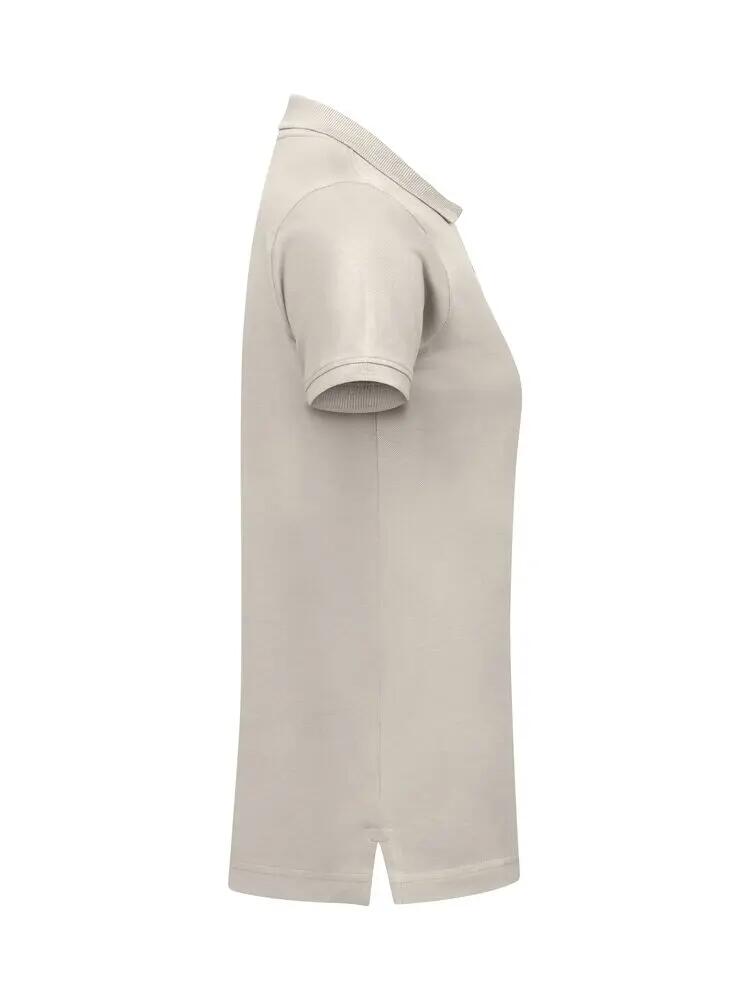 clique Classic Marion S/S polo mujer – corte moderno, color Stone 4/4