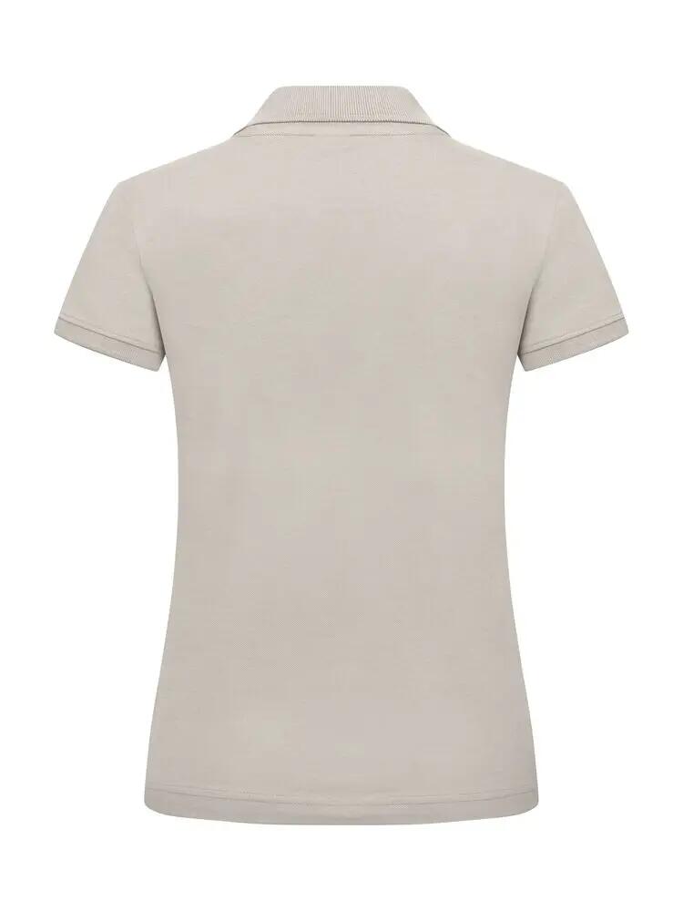 clique Classic Marion S/S polo mujer – corte moderno, color Stone 3/4
