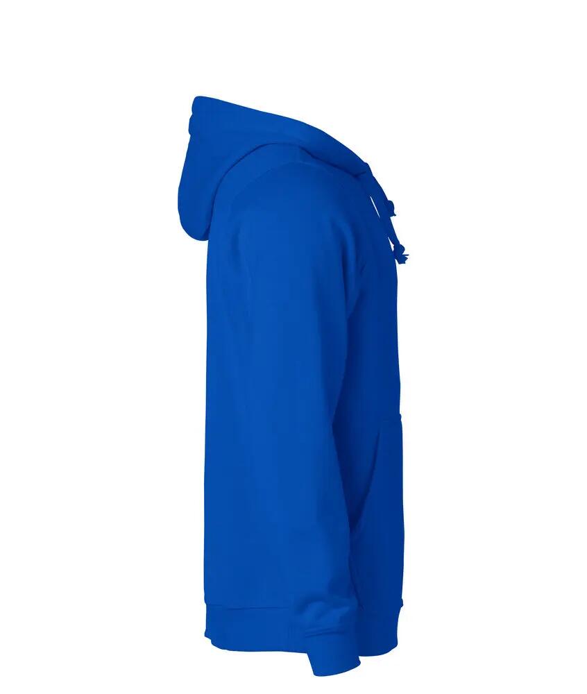 clique Basic Hoody sweatshirt com capuz unissexo, acabamento anti-pilling 4/4