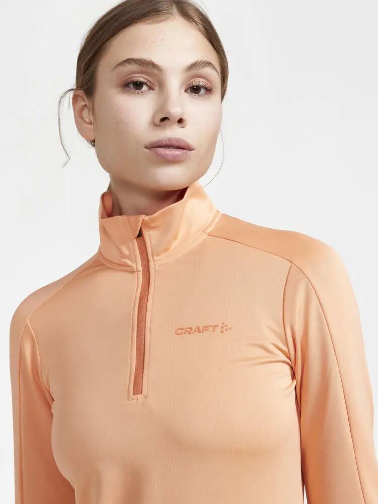 craft Gain Midlayer W – Midlayer mit Halbzip und weichem Finish 4/5