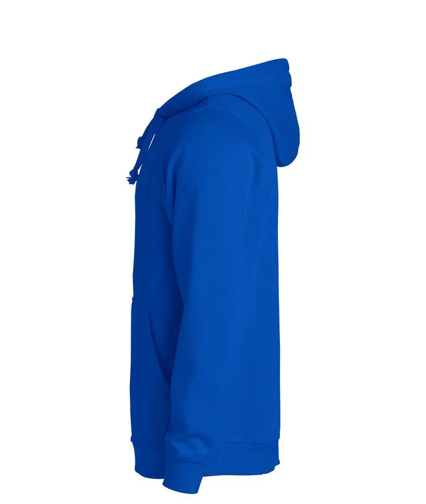 clique Basic Hoody sweatshirt com capuz unissexo, acabamento anti-pilling 3/4