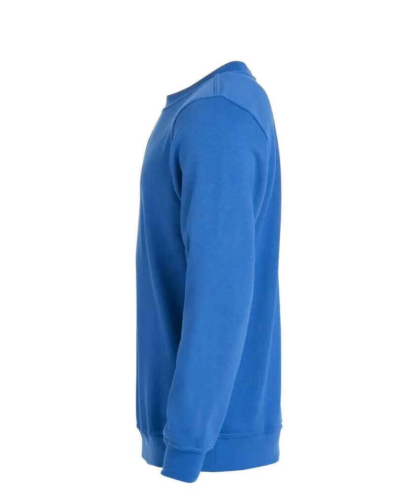 clique Basic Roundneck felpa girocollo unisex, tessuto anti-pilling 3/4