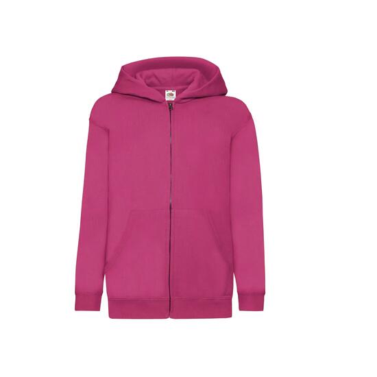 Sweatshirt à capuche zippé enfant Fruit of the Loom Classic