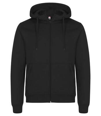 Clique miami hoody full zip – hoodie van katoen en gerecycled polyester