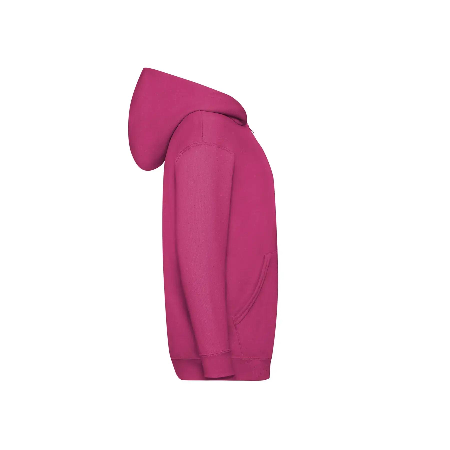 Sudadera con capucha y cremallera infantil Fruit of the Loom Classic 3/3