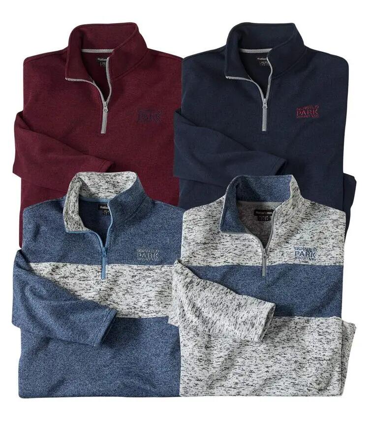 Lot de 4 Sweats Molleton Atlas® 2/7