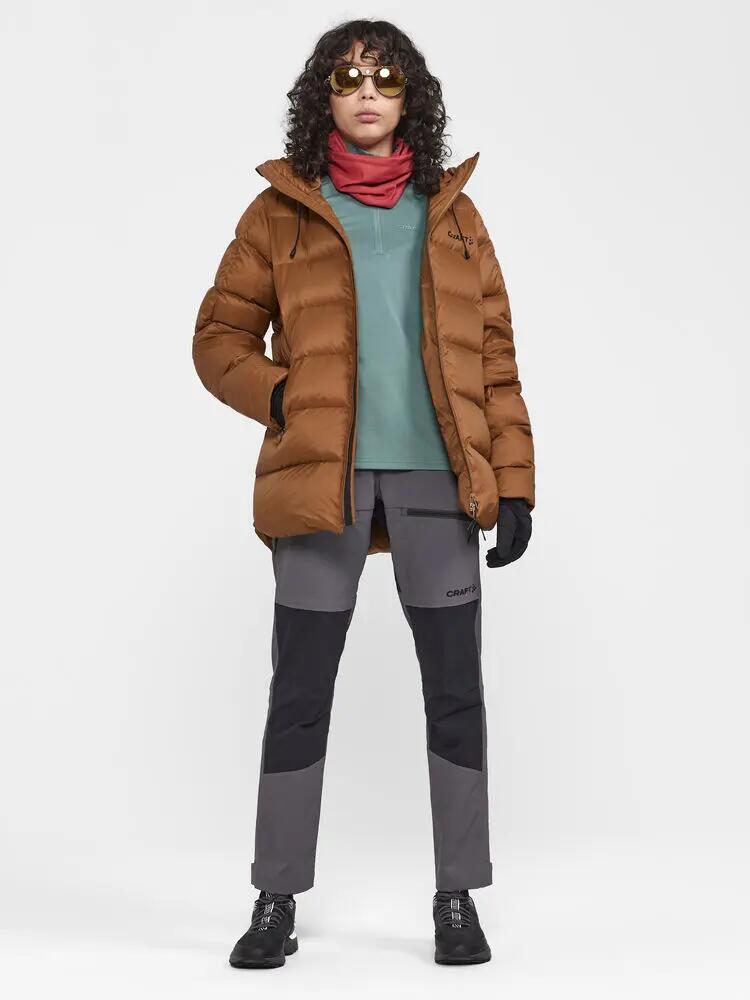 craft Gain Midlayer W - midlayer donna con mezza zip 4/4