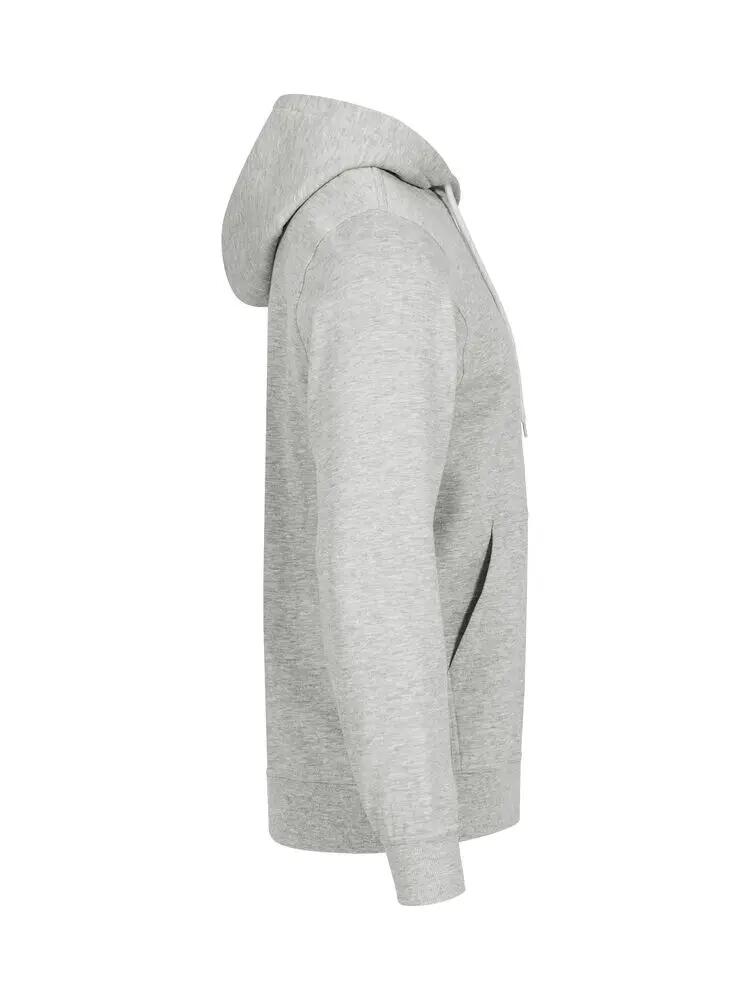 clique Miami Hoody in cotone e poliestere riciclato — Ash 4/4