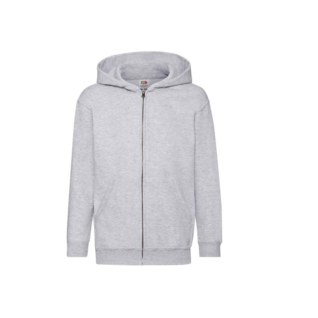 Hooded sweatshirt with zipper Fruit of the Loom Classic