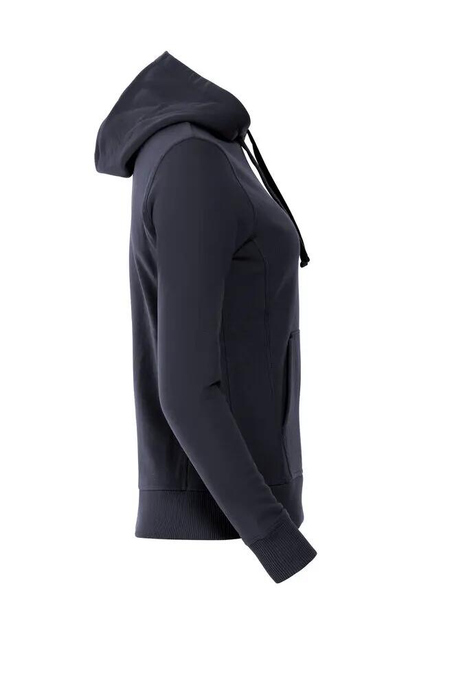 clique Classic Hoody Women – sweat com capuz em mistura de algodão, dark navy 4/4