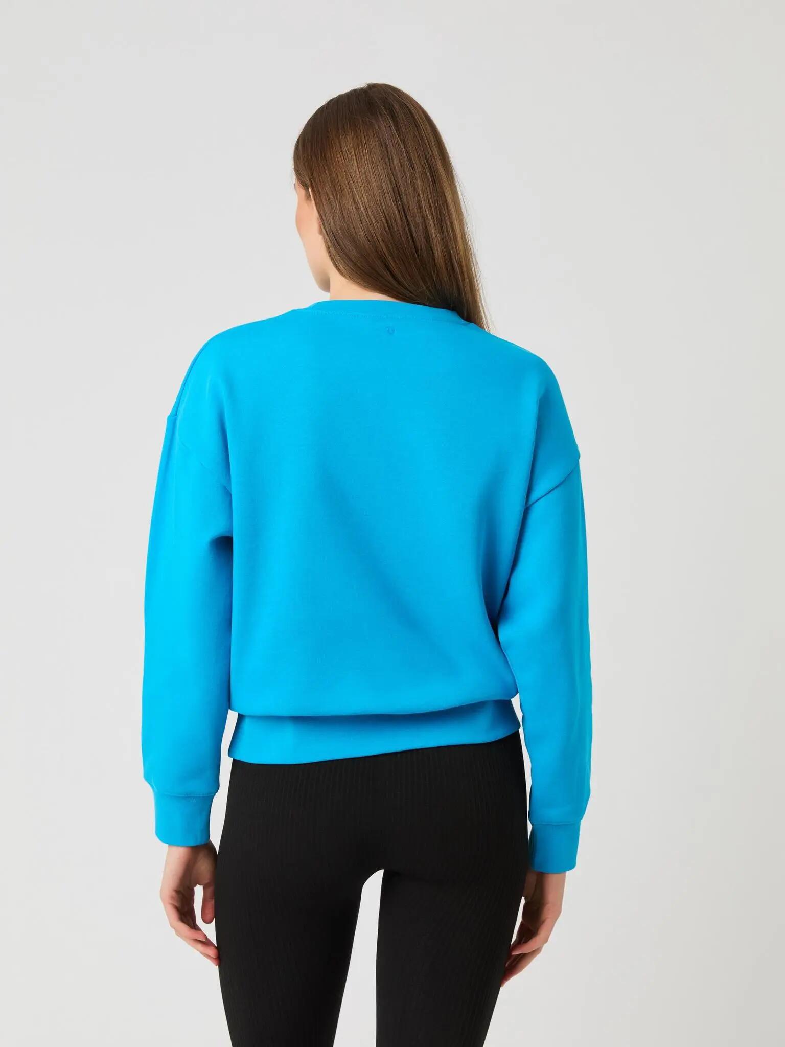 bjorn_borg BORG BOYFRIEND SWEATSHIRT ATOMIC BLUE donna 2/5