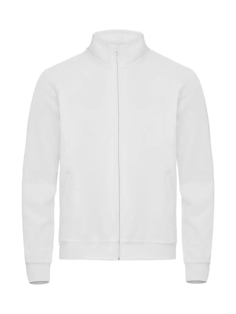 clique Basic Cardigan en sweat résistant - blanc 1/4