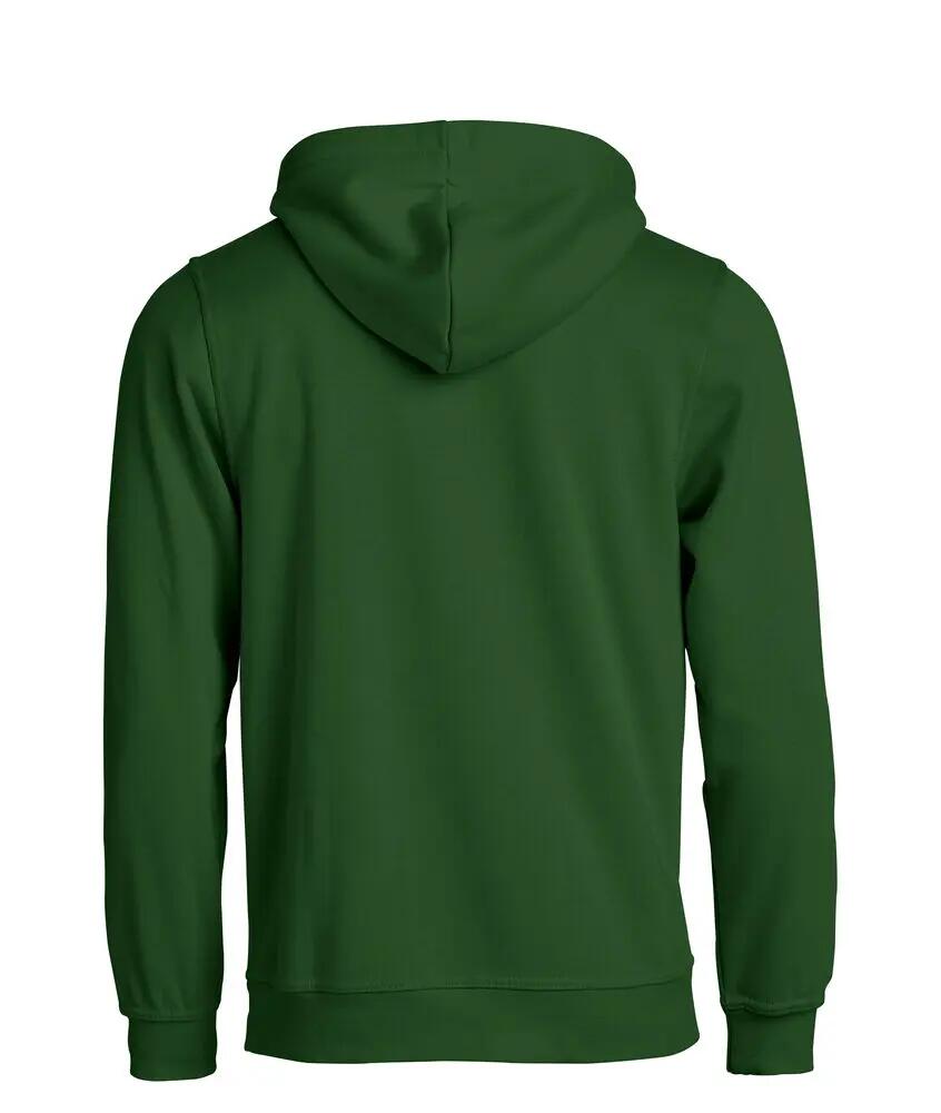 clique Basic Hoody sweatshirt com capuz unissexo, tecido anti-pilling 2/4