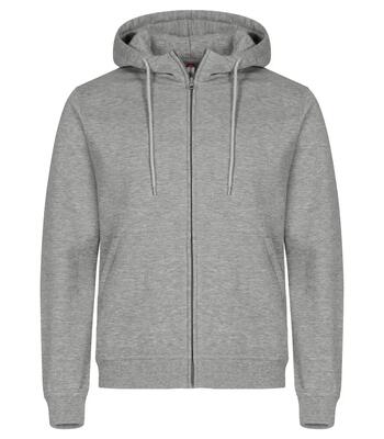 Clique miami hoody full zip – hoodie van katoenmix